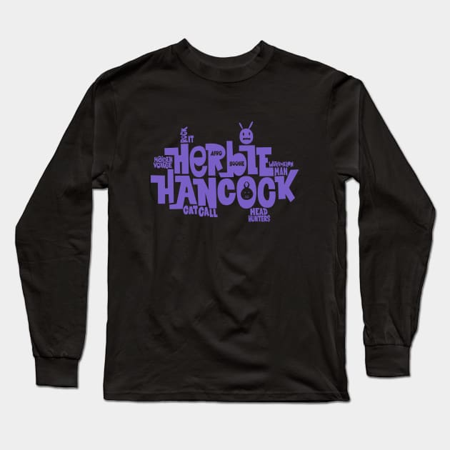 Herbie Hancock - Master of Funk and Jazz Long Sleeve T-Shirt by Boogosh
